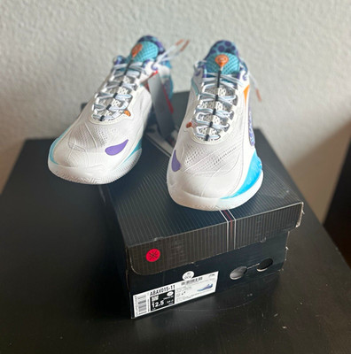 Li-Ning Wade 808 5 Ultra  Stringray  Herren Weiß/Blau/Lila/Orange EU 47/US 12.5