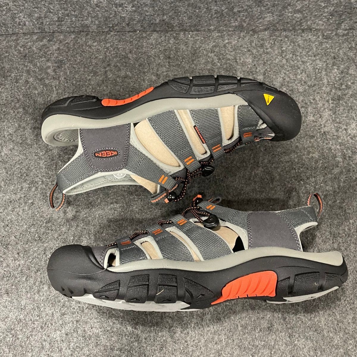 Sandali KEEN Newport H2 punta chiusa uomo taglia 13 magnete nasturzio