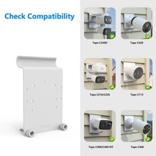 Gutter Mount for TP-Link Tapo C217/C246D/C236/C216/C113/C420/C400/C400 Kit/C460