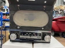 RADIOMOBILE  60?s/70?s /80?s RADIO &Centre Console, Black Crackle  Finish Steel.