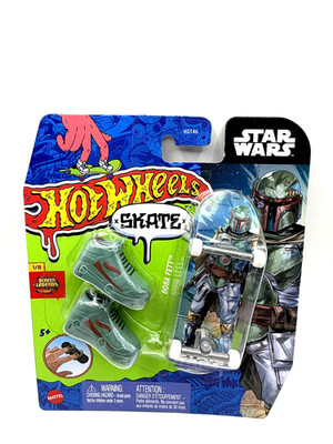 Hot Wheels Skate Star Wars Boba Fett Fingerboard Set Neu Sealed