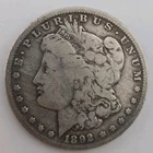 1892-S Morgan Silver Dollar $1 - San Francisco Mint