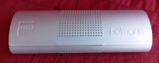 Brillen Etui m. Schnappverschluss Silbergraue Hartschalen Box Zeiss/Fielmann
