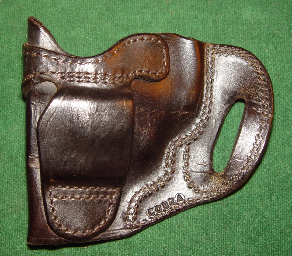 New KRAMER Horsehide Vertical Scabbard Gun Holster for Colt Cobra - Image 3 of 4