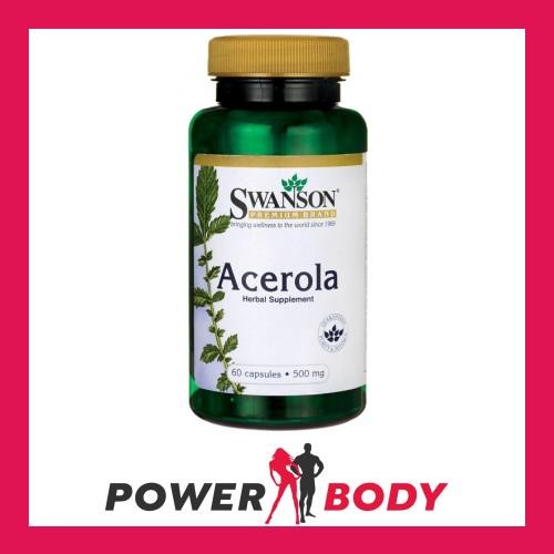 Swanson - Acerola, 500mg - 60 caps
