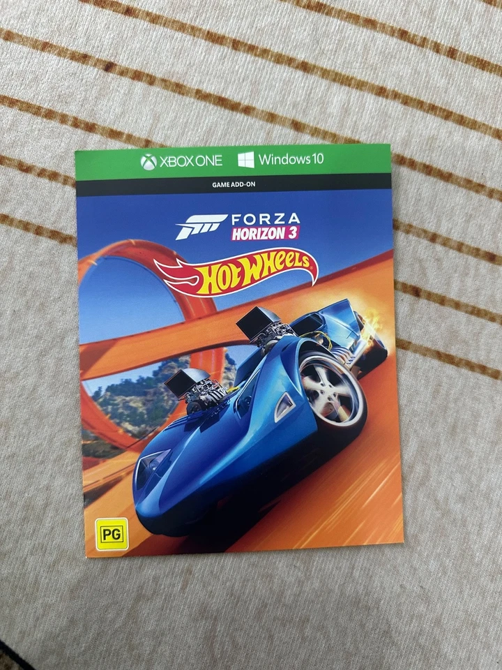 *SUPER RARE* Forza Horizon 3 Hot Wheels DLC Code Card (Sealed / Unscratched) - Image 3 of 4