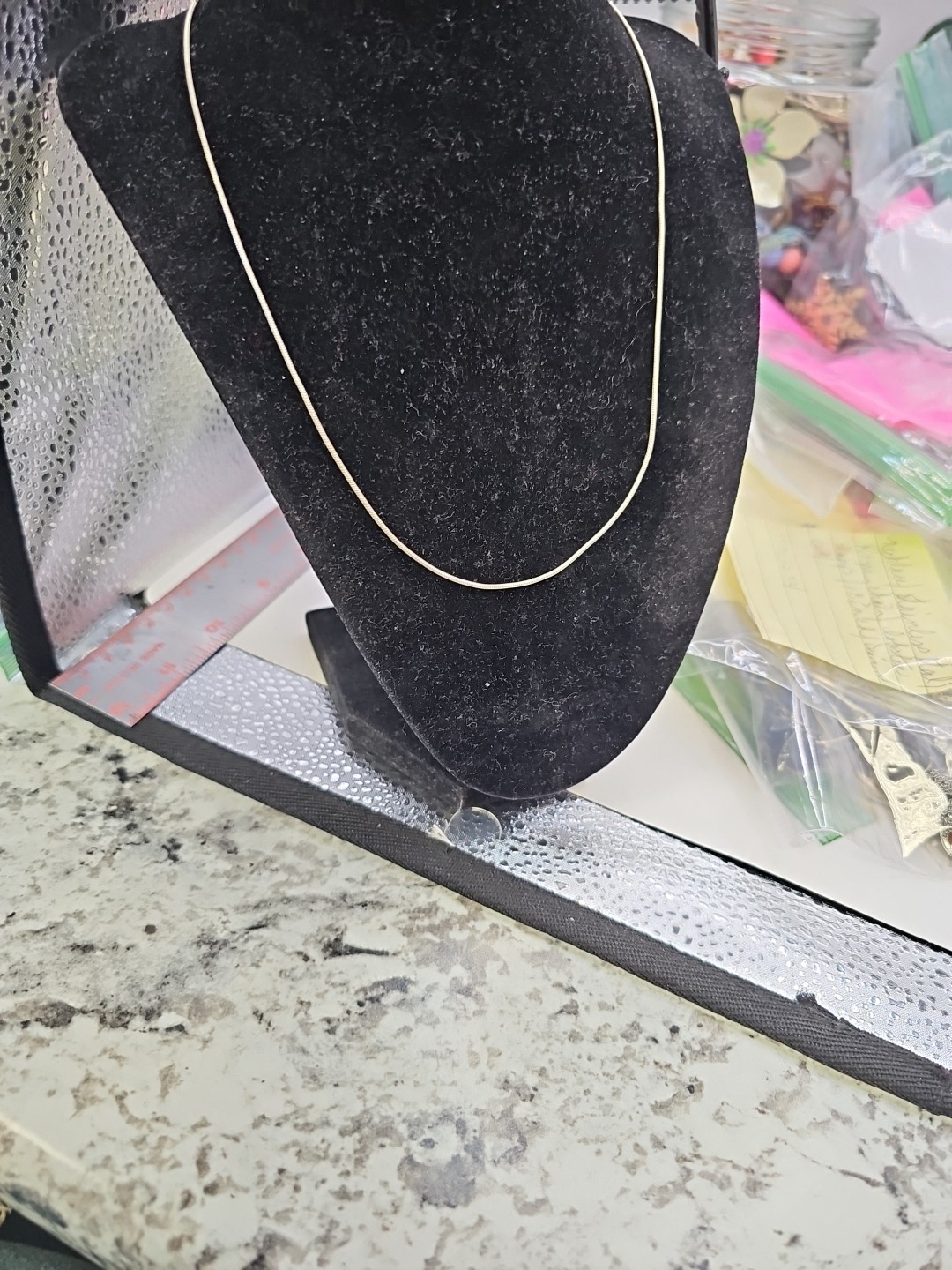 Italian Solid 925 Sterling Silver  Snake Chain Ne… - image 7