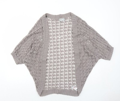Strickjacke Pullover Damen UK Größe S Wallis Grau