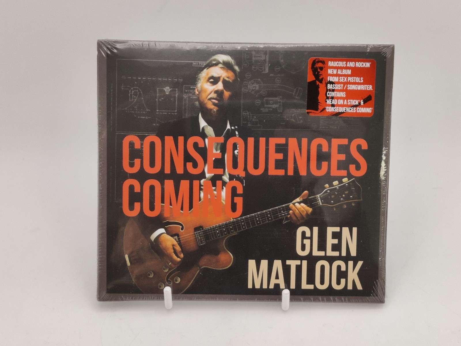 Glen Matlock Consequences Coming CD Album Digipak Sealed New S8272