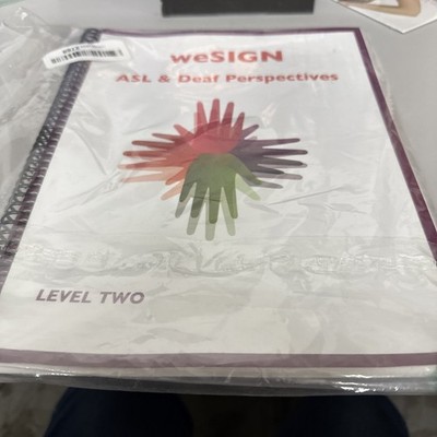 We Sign ASL&Deaf Perspectives Level Two 