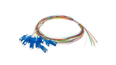 4016032280187 Pigtail światłowodowy 12szt, SC simplex, SM 9/125,OS2, 2m, LSZH, 1