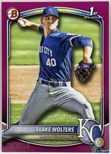 2025 Bowman - Prospects 1st Blake Wolters #BP-76 Fuchsia /299 (RC)