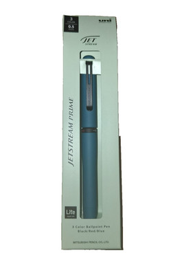 Uni Jetstream Prime 3 Farben Kugelschreiber 0,5 mm Light Touch Tinte Efeu Grün