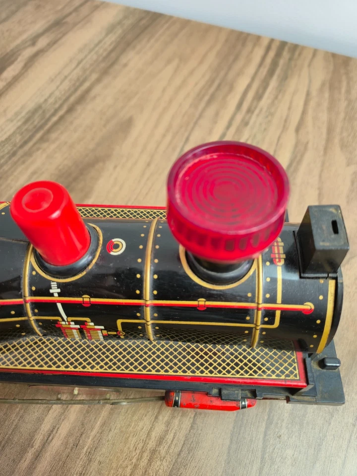 Locomotive tôle KO Japan Pioneer 1875 jouet ancien tin toy train vintage 60s - Photo 4/4