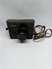 Vintage Argus C4 "The Brick" Leather Case - Made in USA