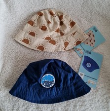 Lily  Dan Kids Bucket Hat x 2 Designs 3 Months - 1 Year Brand New With Labels
