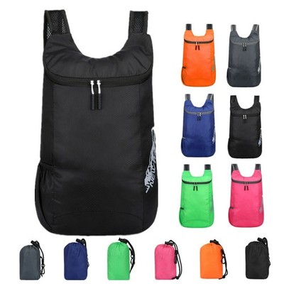 Rucksack Faltbar Packbar Reisen Wandern Wasserdicht Camping Draussen Dauerhaft