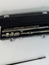 Selmer Aristocrat Concert Flute Silver Plated Closed Hole Boehm C w/ Case