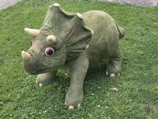 WORKING Playskool Kota My Triceratops Dinosaur 2007 Interactive Toddler Ride-On