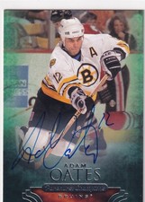11/12 UD PARKHURST CHAMPIONS ADAM OATES AUTOGRAPH AUTO #44