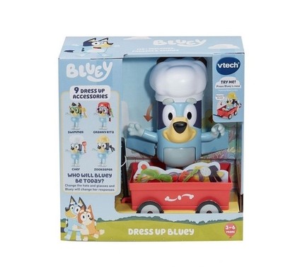 Bluey Friends -  vtech Dress Up Bluey - New Sealed - AU Seller