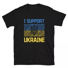2026/Ukraine Map Design I Support Ukraine Unisex T-Shirt
