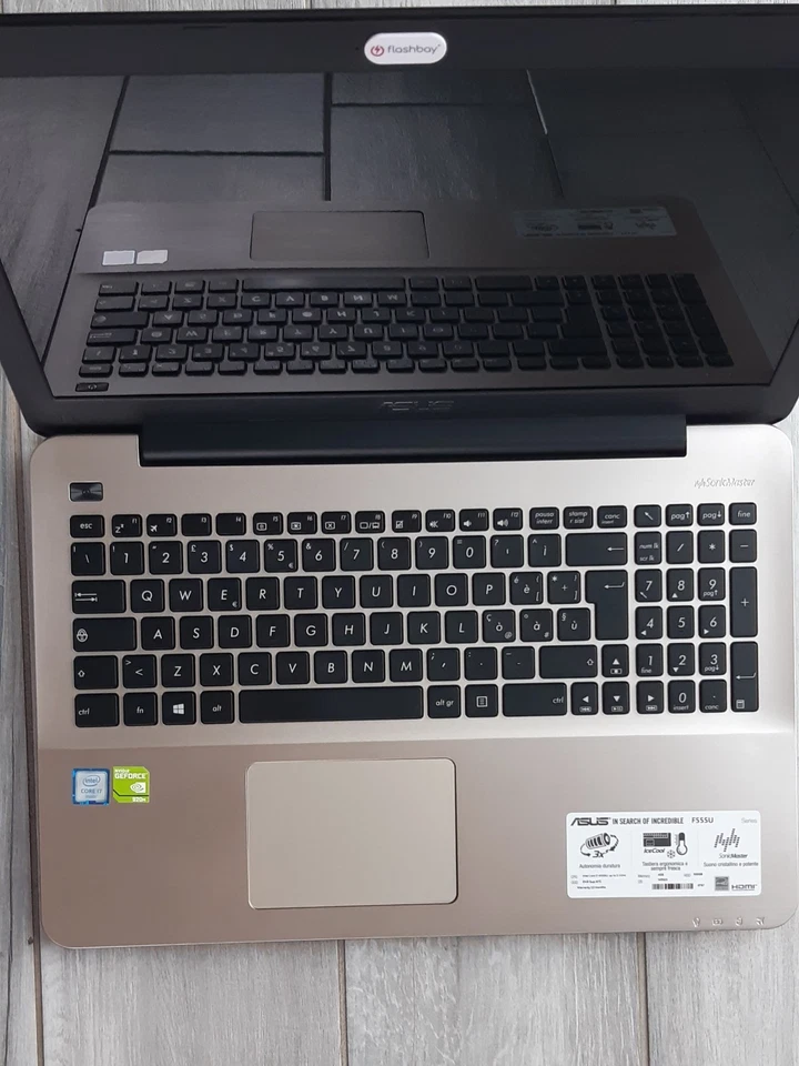 Laptop Asus F555U - I7 6500U - 12 GB Ram - SSD 500GB - Nvidia GeForce 920M 2GB - Immagine 4 di 4