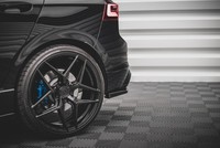 Maxton Design Diffusor Flaps V.2 Passend FüR VW Golf R Hatchback Mk8 FL Schwarz