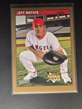 2006 Bazooka Gold Chunks #216 Jeff Mathis Los Angeles Angels RC