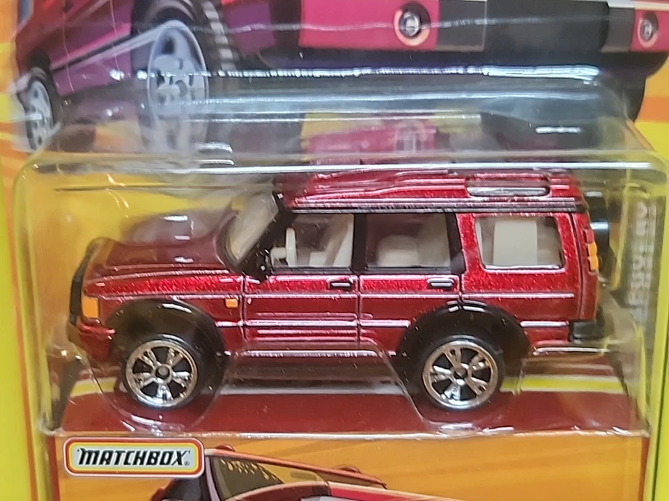 2004 火柴盒 Superfast #51 路虎 Discovery 红色金属 1/15500 全新带包装 🔥H — 第 2/4 张图片