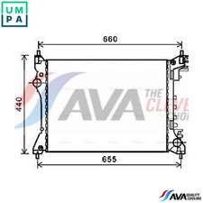 RADIATOR ENGINE COOLING ALA2117 FOR ALFA ROMEO FIAT DOBLO/MPV/Combi/Kombi 1.4L