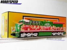 MTH RAILKING CHRISTMAS ES44AC IMPERIAL DIESEL ENGINE O GAUGE 30-21313-1 NEW