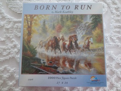 NIB 1000-Pc. SunsOut BORN TO RUN PUZZLE #52916- 27'' x 20''