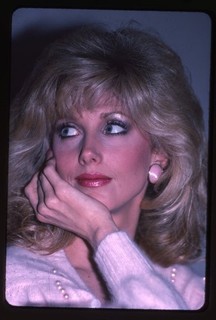 Morgan Fairchild Rare Candid 1982 Glamour Close up Original 35mm Transparency