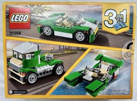 LEGO Creator (31056) Green Cruiser  3 in 1 Truck Boat 100% complete