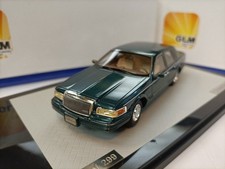 GLM 1:43 Lincoln Town 4 Door Limousine Model Lincoln Town Car 1997 Metal Green