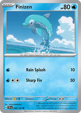 Finizen 048/162 Common Temporal Forces Pokemon Reverse Holo Near Mint