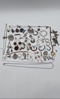 925 Sterling Silver Jewelry Scrap/Recovery Lot of 200 Grams