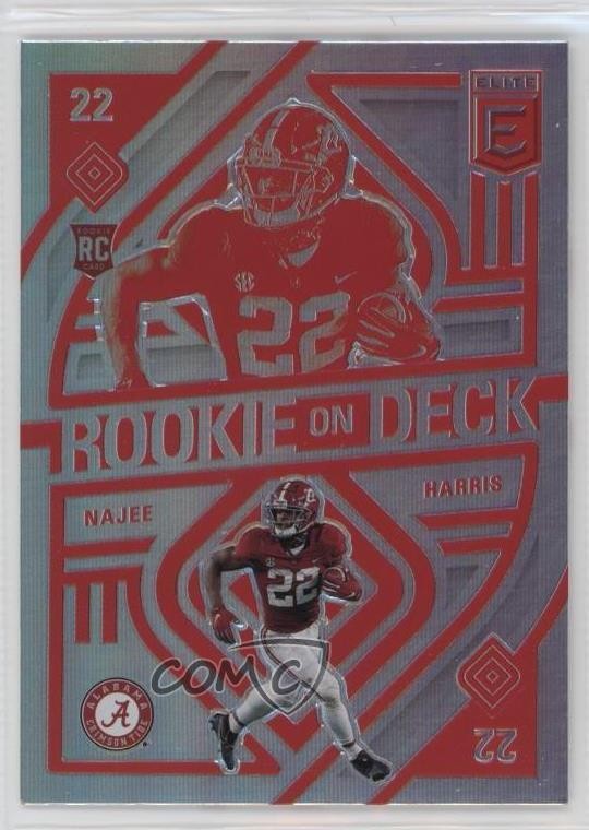 2021 Panini Donruss Elite Rookie On Deck Najee Harris #RD12 0c4