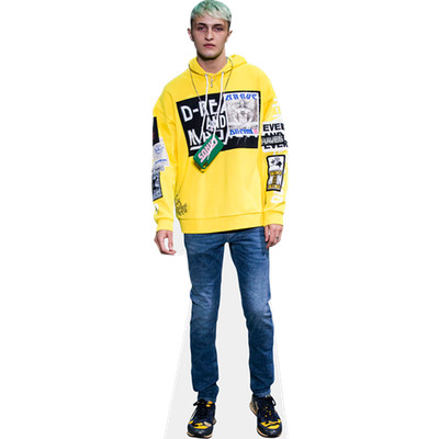 Anwar Hadid (Yellow Jumper) Mini Size Cutout