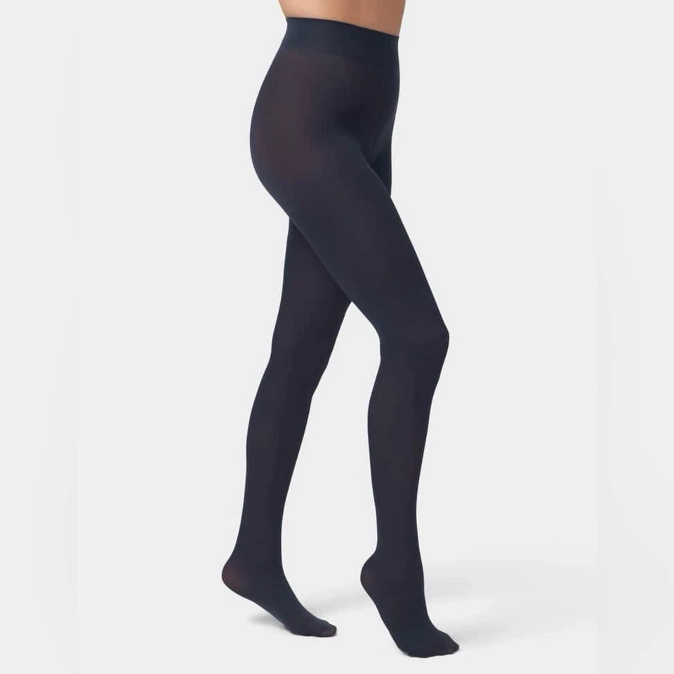 MALLAS TOP HUE U20285 SUPER OPACAS CONTROL AZUL MARINO 90 DENIER TALLA 2 MEDIANAS NUEVAS CON ETIQUETAS Foto 2 de 4