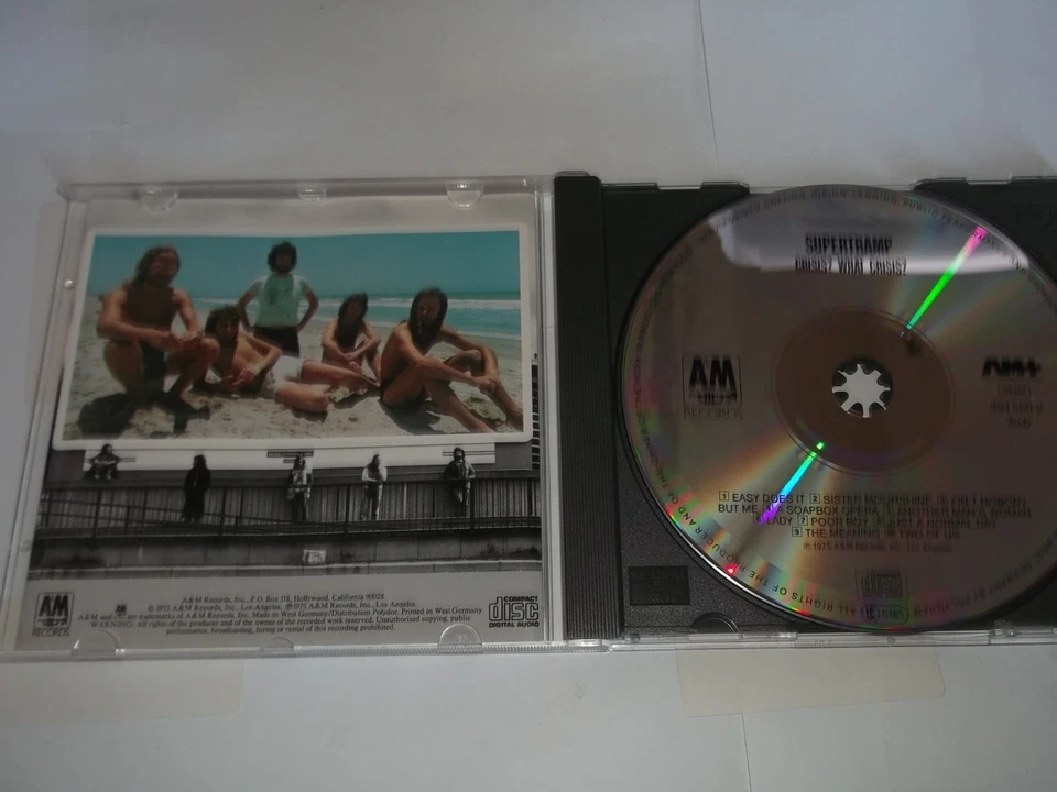 Supertramp - Crisis? What crisis? - CD 1975 - Kratzerfrei                  LCD16 - Bild 3 von 3