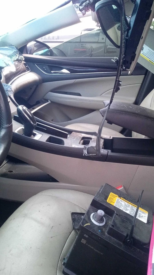 2017 Buick LaCrosse OEM Red Interior Rear View Mirror 13540310, 109k Miles - Imagem 3 de 4