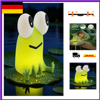 Frosch Nachtlicht Tragbar Silikon Dimmbar Touch Timer