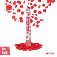 Party Popper 40Cm Rote Rosen RosenbläTter Hochzeit Antrag Liebe