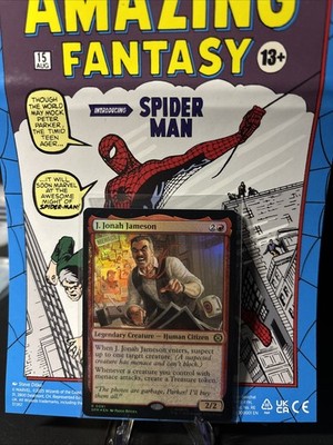 J. Jonah Jameson Marvel's Spider-Man Foil for sale online | eBay