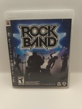 Rock Band Sony PlayStation 3 PS3, 2007 Disc, Manual, Case EUC