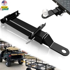 Golf Cart Trailer Hitch with 2" Receiver Golf Cart Rear Seat Rear Hitch for Step