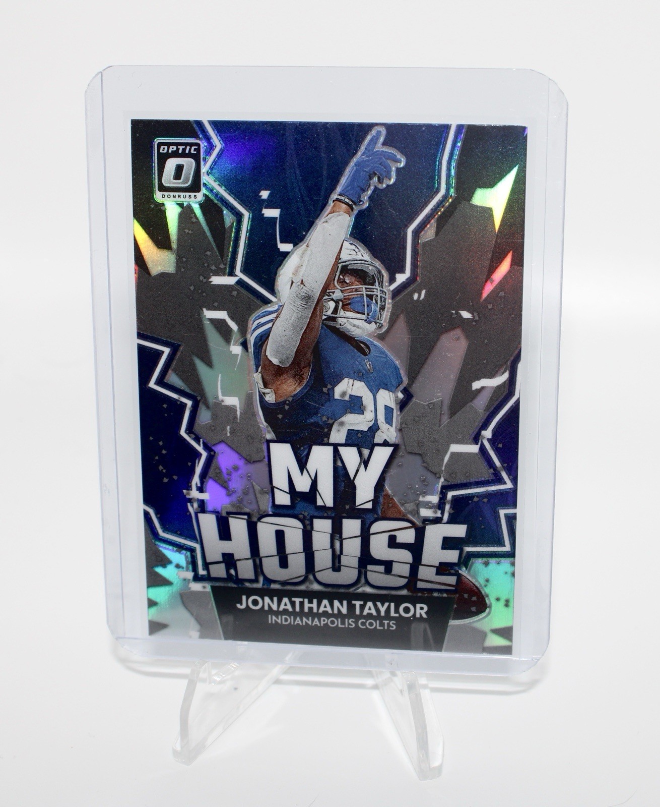 2022 Panini Donruss Optic - My House! Jonathan Taylor #MH-14 Holo Prizm