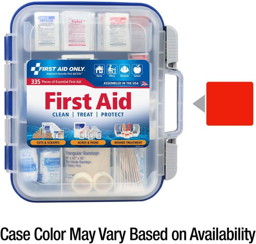 First Aid Only 91247 OSHA-Compliant Kit, 335 Piece, 335 Multicolored